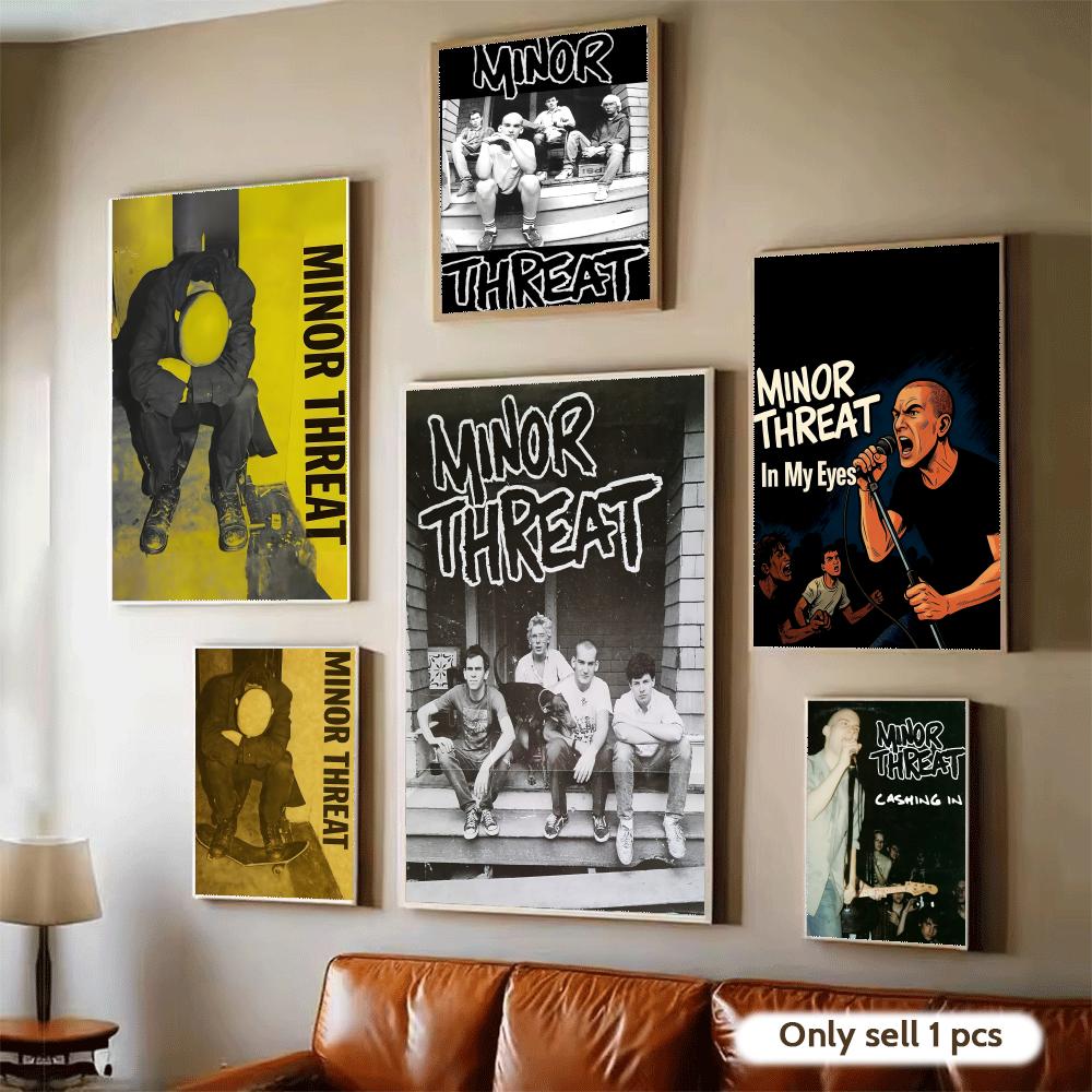 Musical Instrument Poster - Affiche de groupe de rock M-Minor