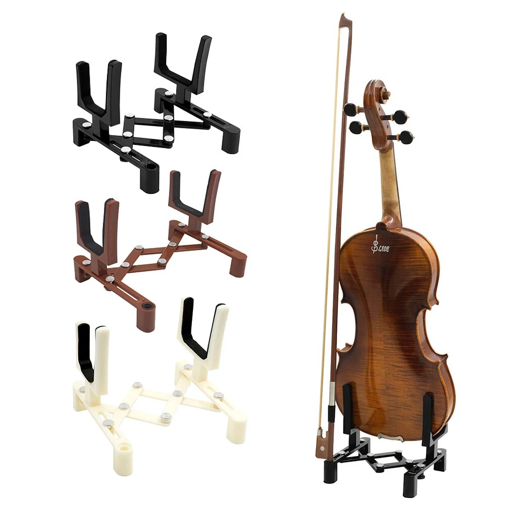 Musical Instrument Fiddle - Support de violon réglable, Portable, pleine