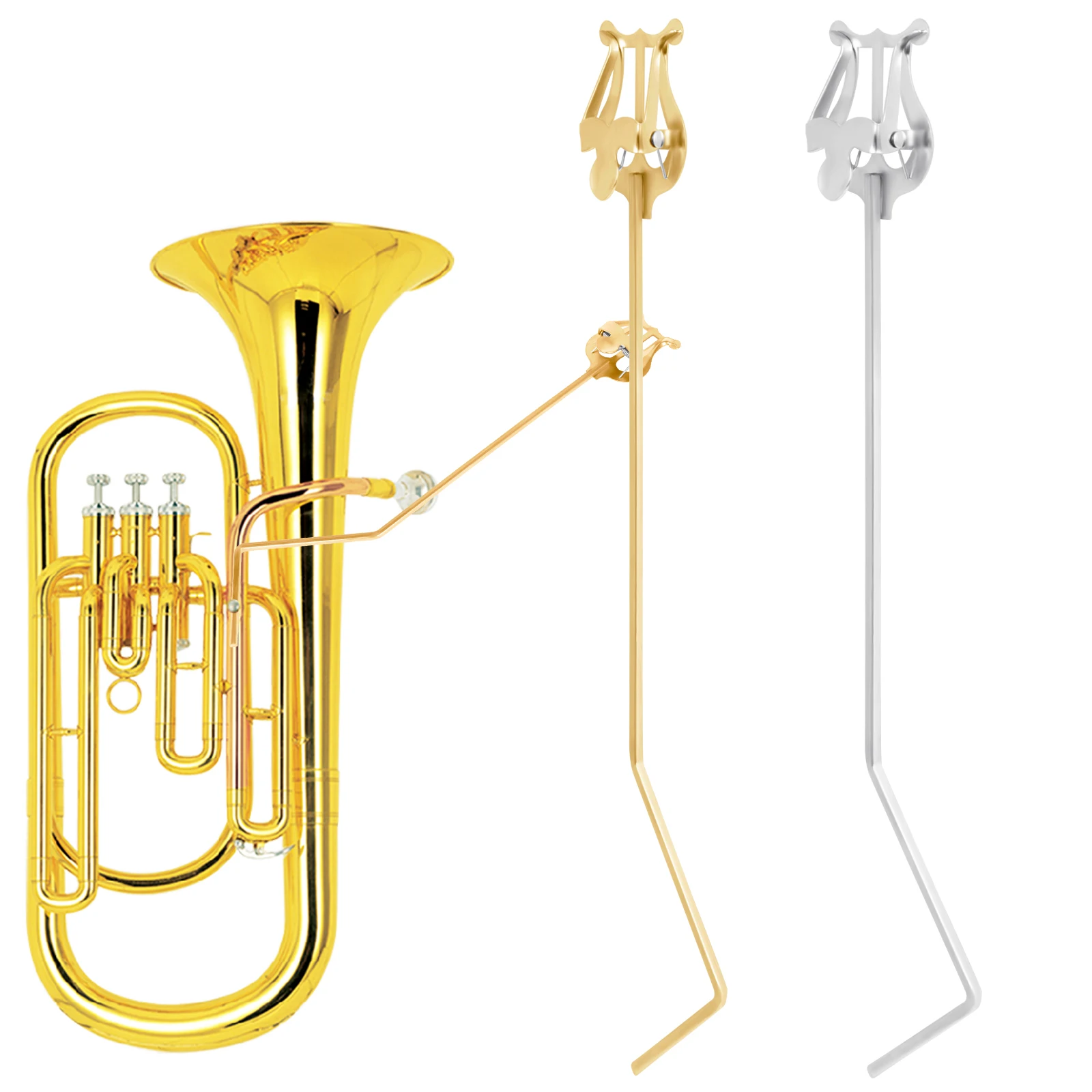 Musical Instrument Euphonium - Support de musique clé debout Tuba