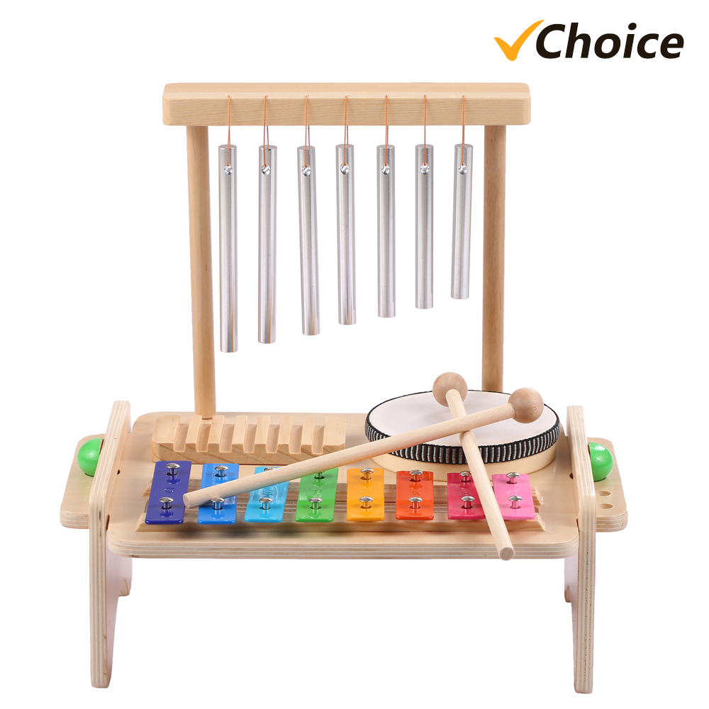 Guiro Scraper Instrument - Wind-Ensemble d'instruments de musique 4 en