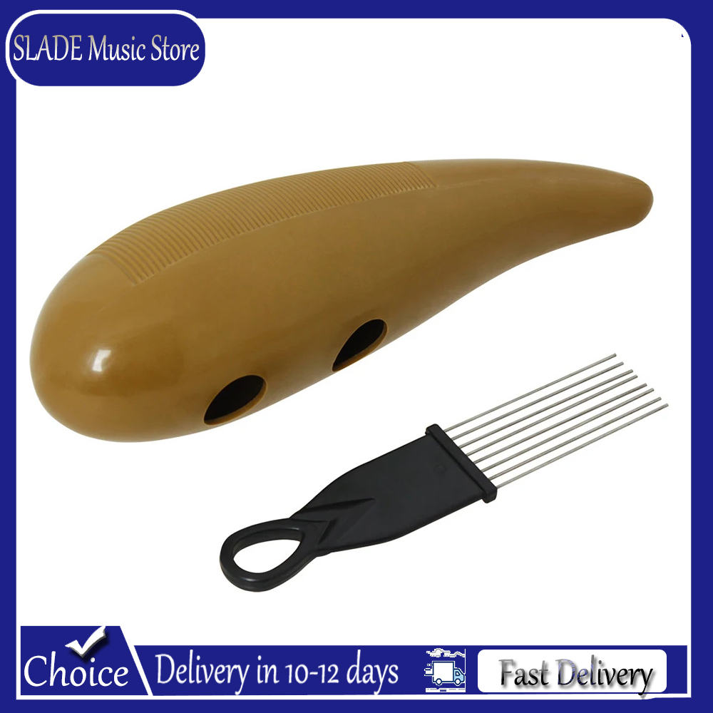 Guiro Scraper Instrument - Guiro, instrument de percussion latin en
