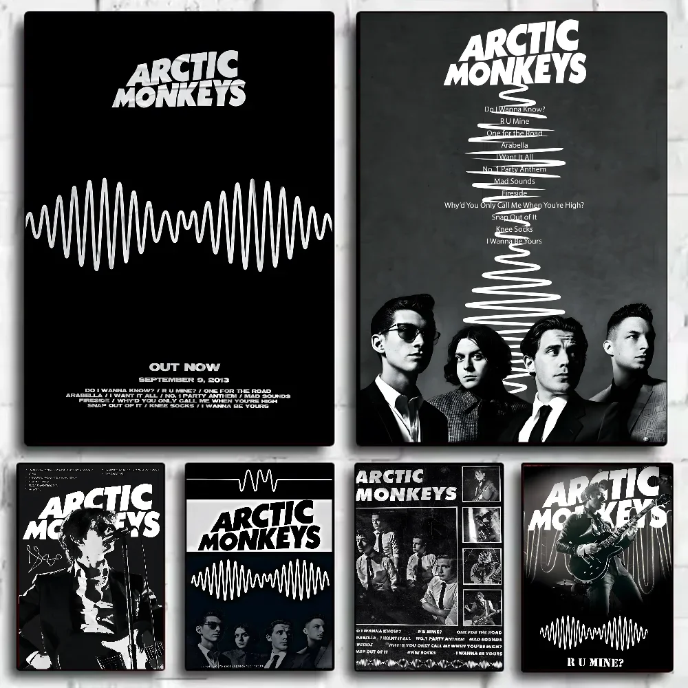 Musical Instrument Poster - Affiche musicale du groupe de rock