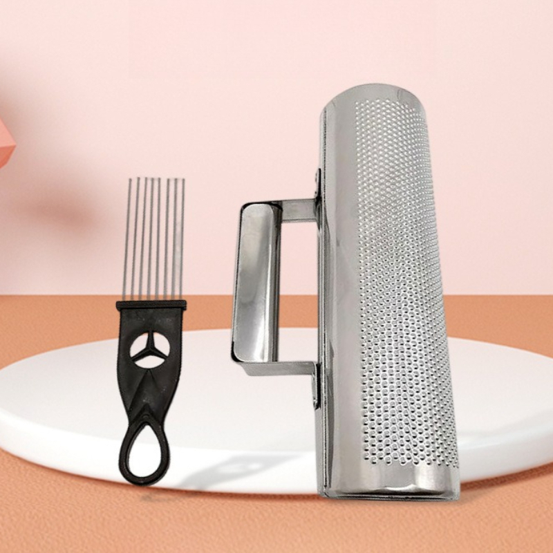 Guiro Scraper Instrument - Instrument Guiro portatif en métal avec
