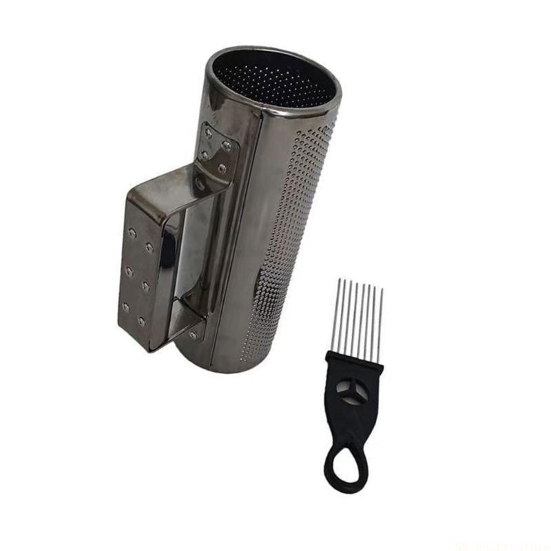 Guiro Scraper Instrument - Agitateur d'instruments Guiro en métal, Instruments