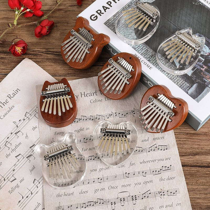 Musical Instrument For Beginners - 5*7 cm 8 touches Kalimba pouce