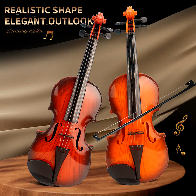 Musical Instrument Drawing - Jouets de violon acoustique, Simulation de