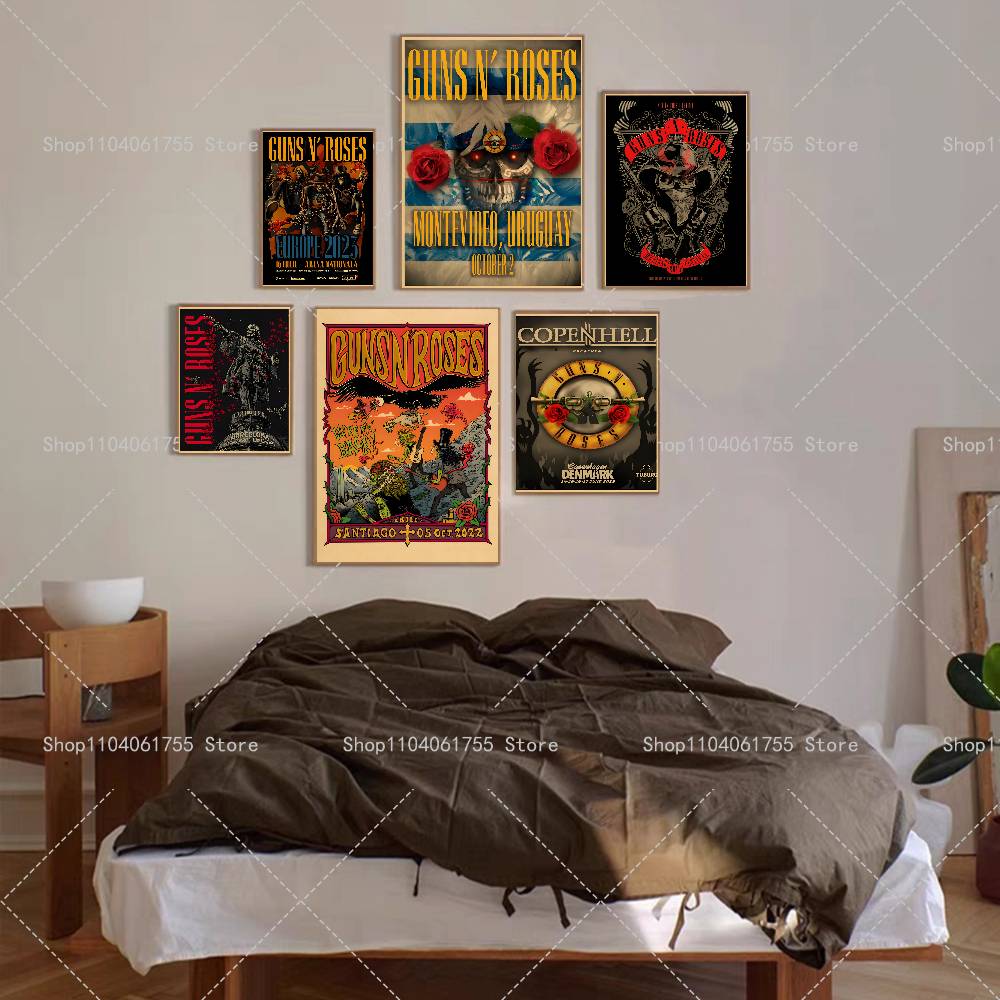 Affiche de groupe de rock G-Gu - Musical Instrument Poster avis et prix