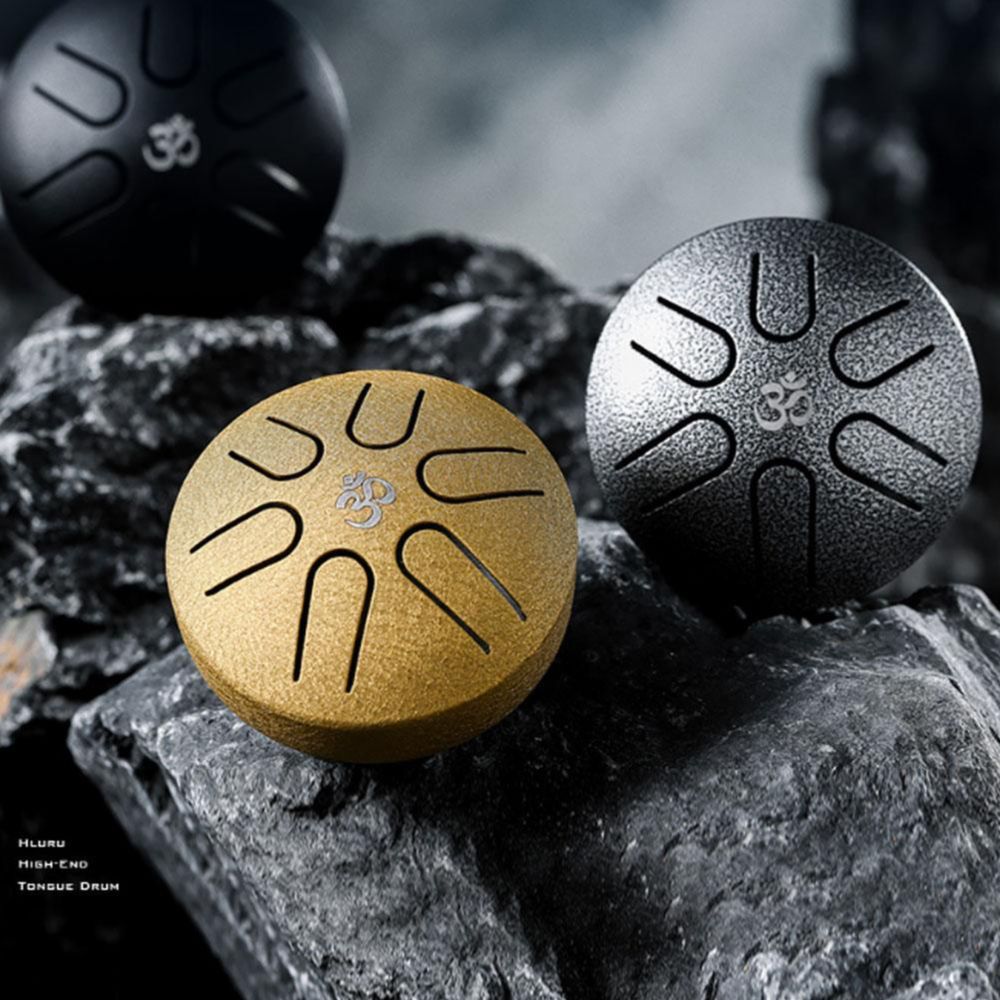 HLURU 3 pouces tambour de lang - Tongue Drum Steel avis et prix