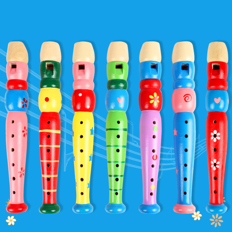 Flûte en bois colorée, Instrum - Musical Instrument Drawing avis et prix