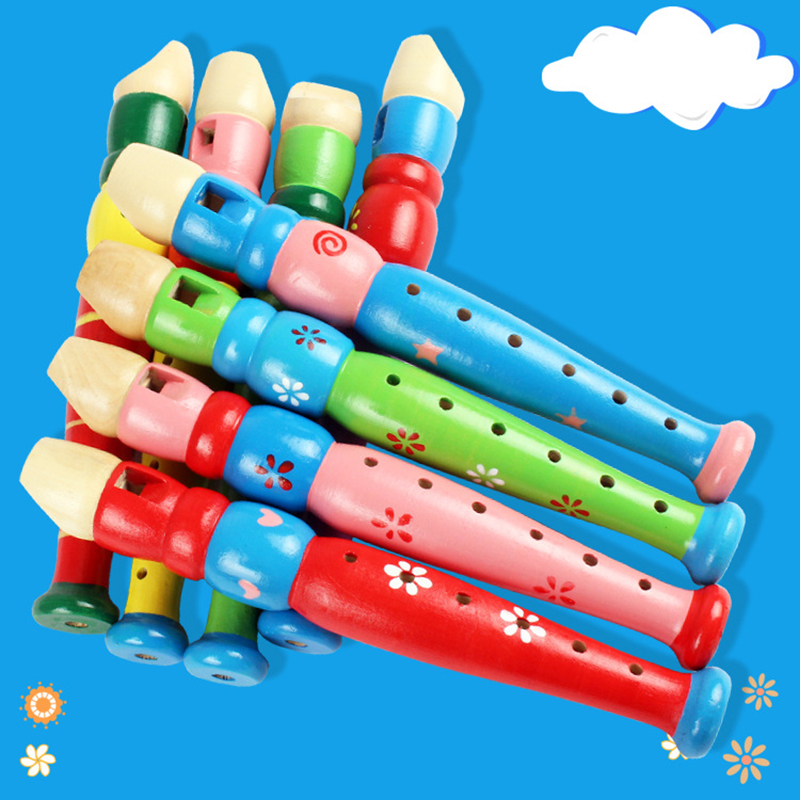 Flûte en bois colorée, Instrum - Musical Instrument Drawing avis et prix