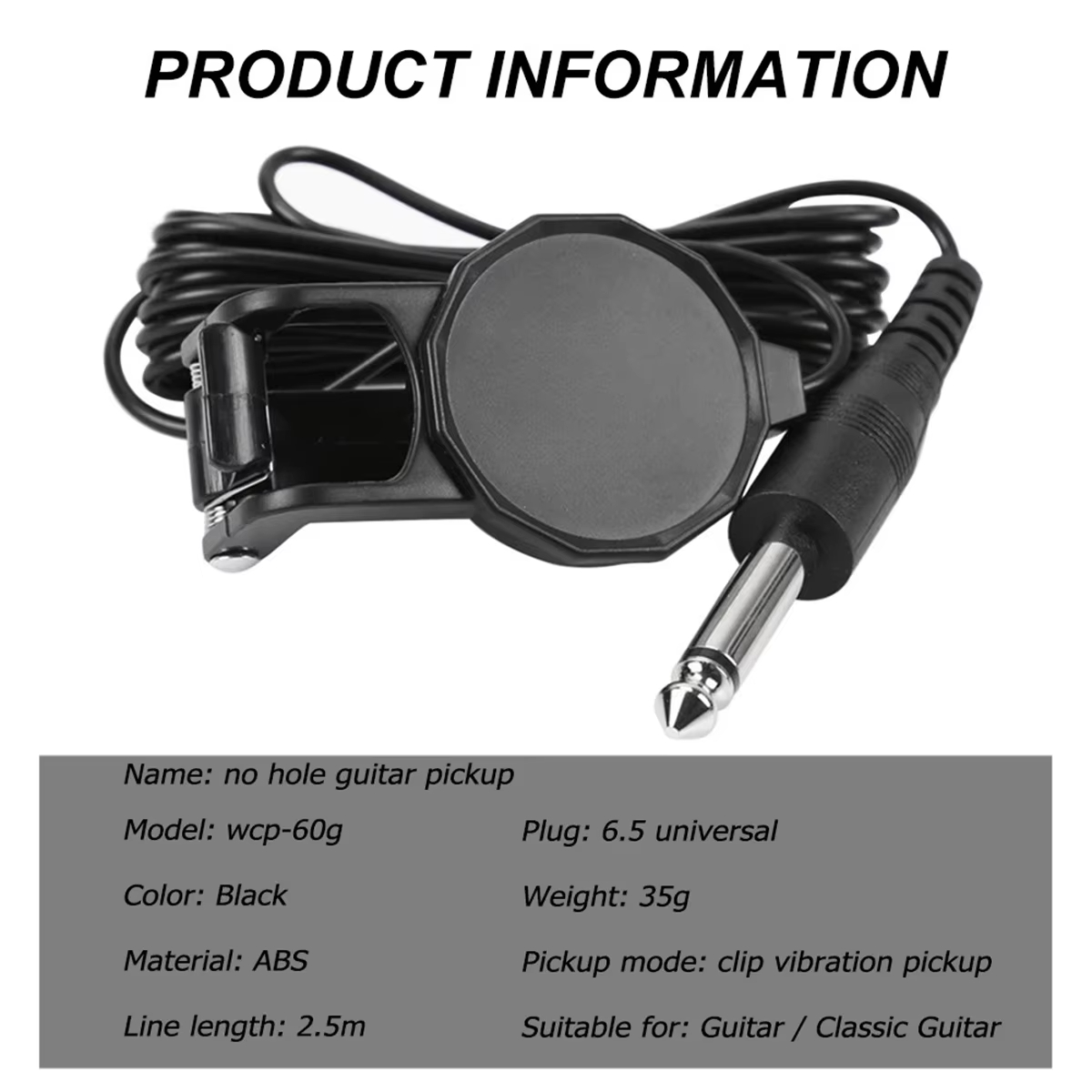 Prise Audio Clip sur micro/tra - Musical Instrument Note avis et prix
