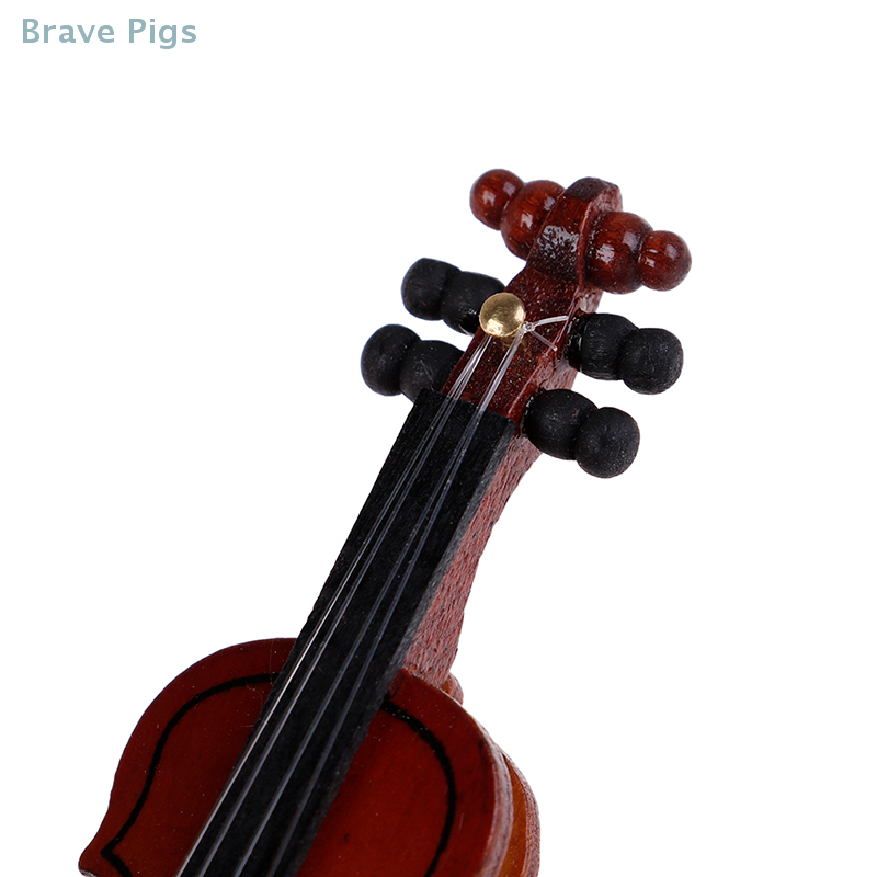 Mini instrument en bois pour v - Musical Instrument Fiddle avis et prix