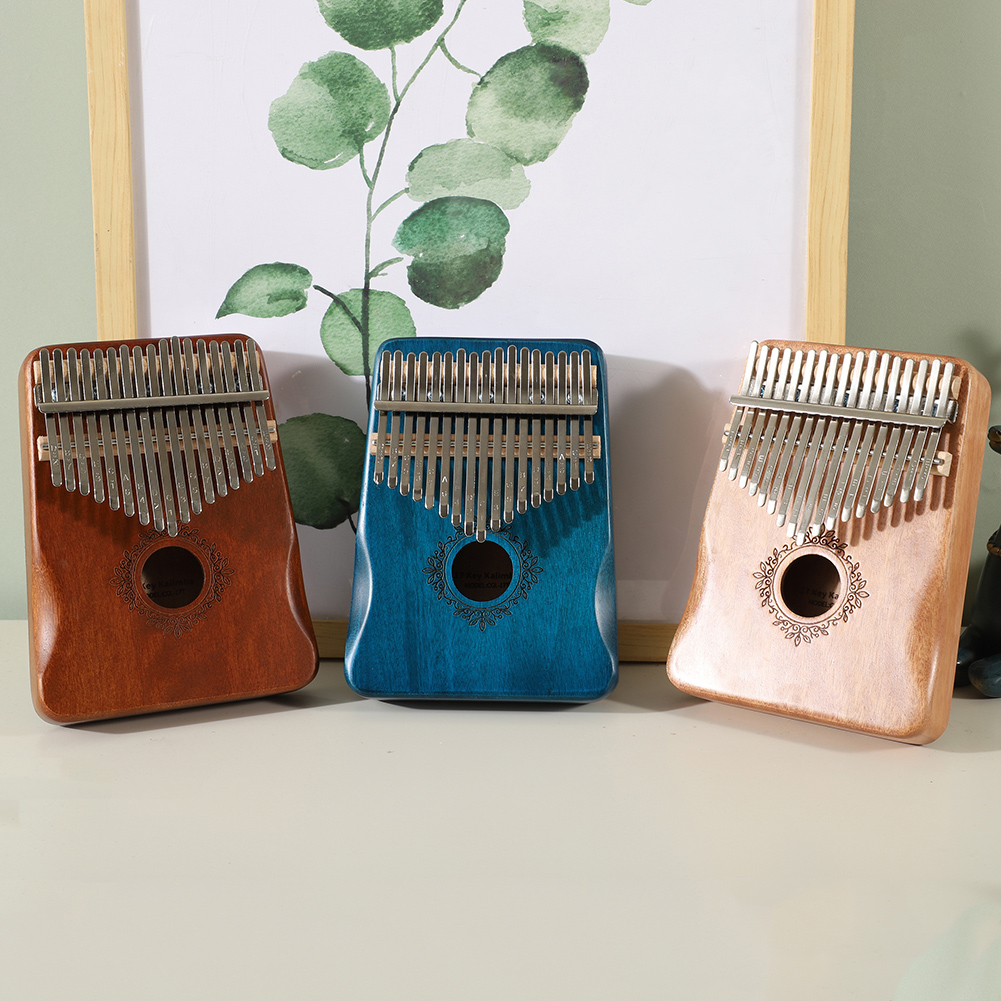 Mini Kalimba en bois 8/17 touc - Musical Instrument For Beginners avis et prix