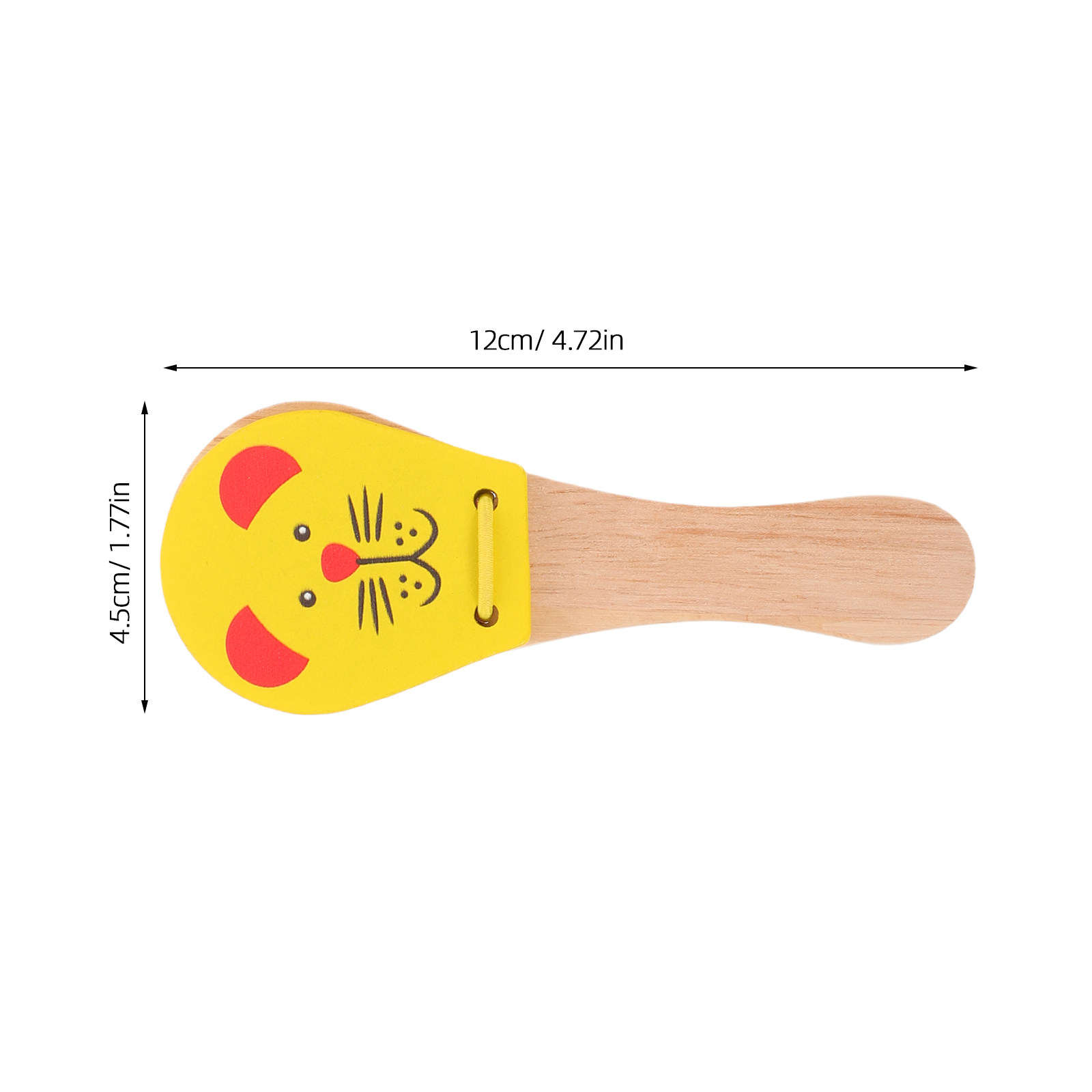 3 Castagnettes en bois sur le  - Musical Instrument Clapper avis et prix