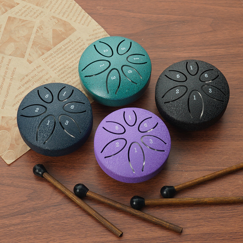 Mini Tambour à Lames Métalliqu - Tongue Drum Steel avis et prix
