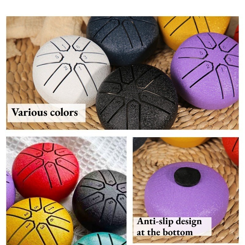 Mini tambour à langue en acier - Tongue Drum Steel avis et prix