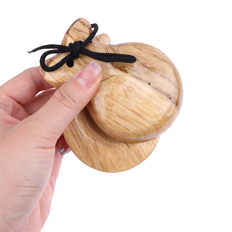 Castagnettes espagnoles en boi - Musical Instrument Clapper avis et prix