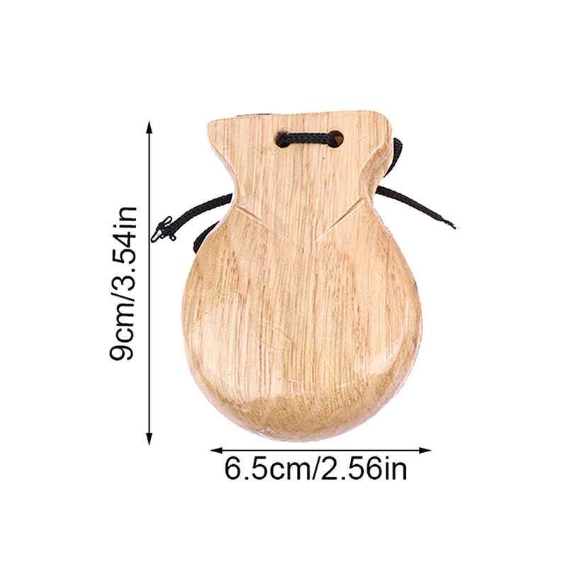 Castagnettes espagnoles en boi - Musical Instrument Clapper avis et prix