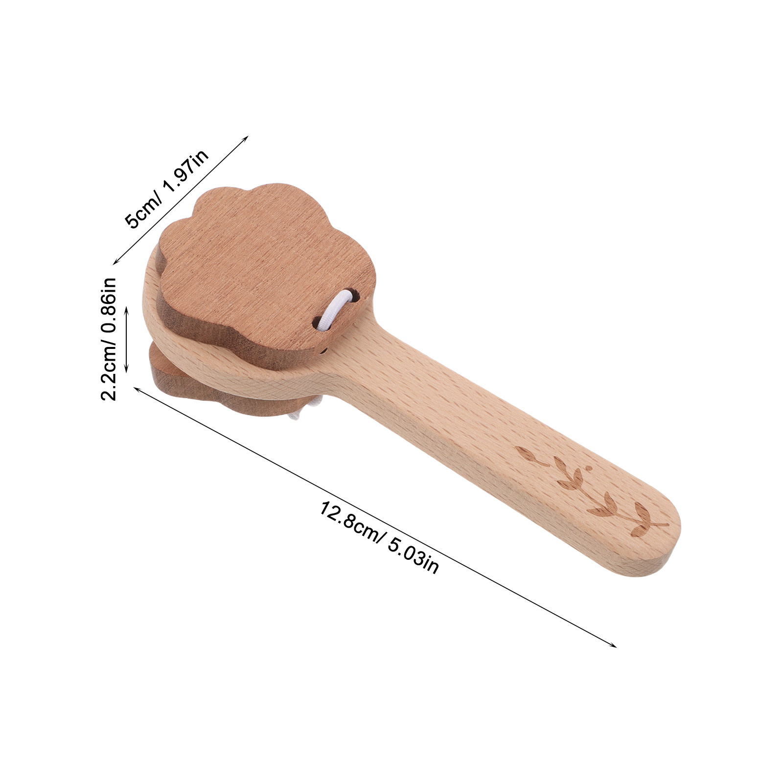 2 Pièces Claquettes en Bois en - Musical Instrument Clapper avis et prix