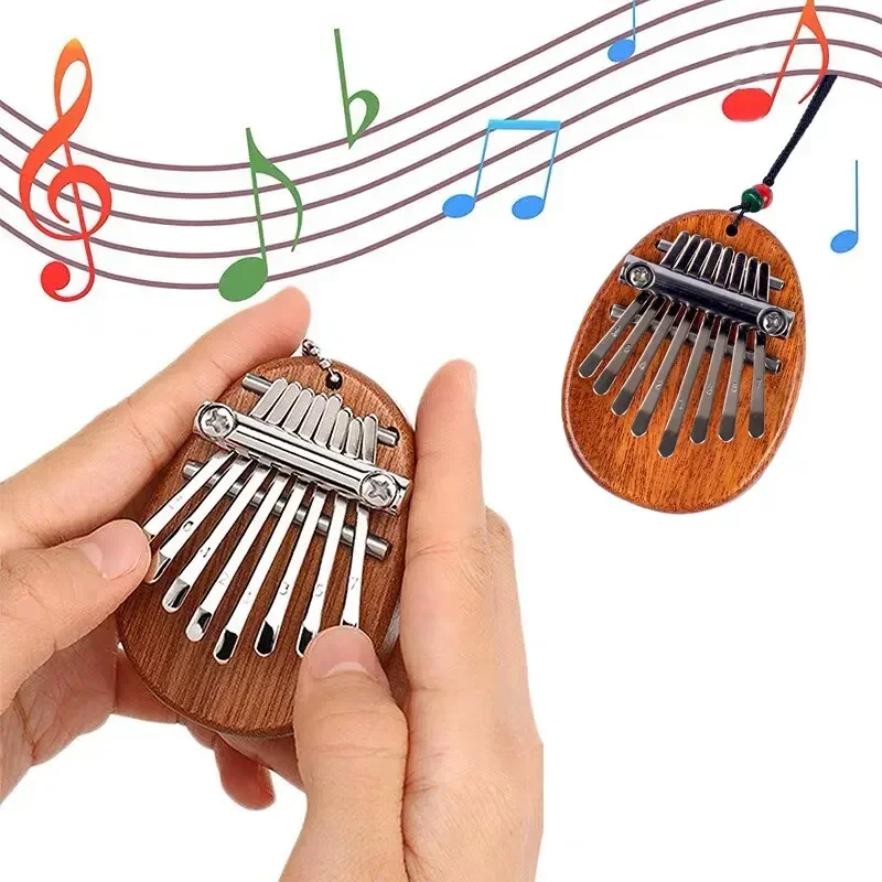 Mini piano à pouces en bois, 8 - Musical Instrument For Beginners avis et prix