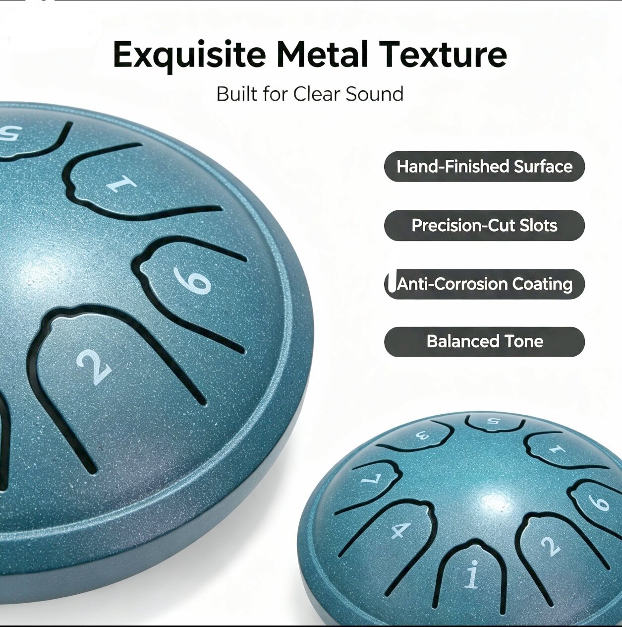 Miwayer Tambour à langue en ac - Tongue Drum Steel avis et prix