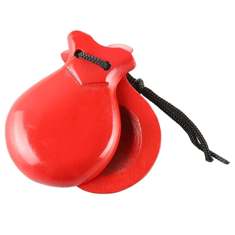 Castagnettes espagnoles en boi - Musical Instrument Clapper avis et prix