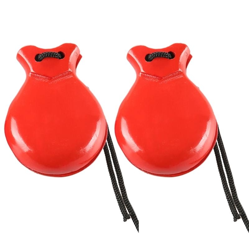 Castagnettes espagnoles en boi - Musical Instrument Clapper avis et prix