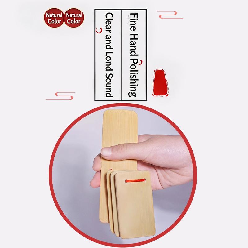 Jouets de claquettes en bambou - Musical Instrument Clapper avis et prix