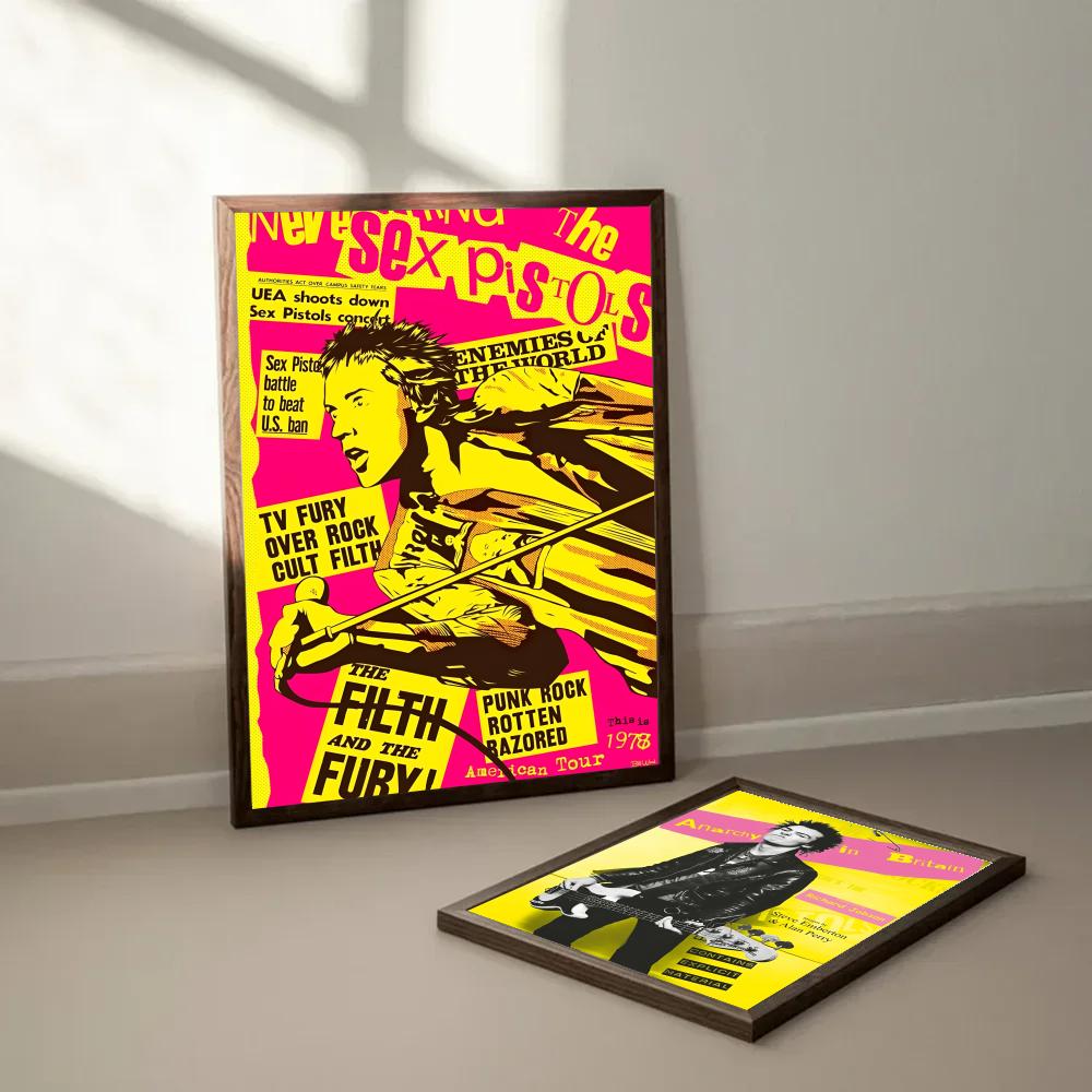 Affiche décorative de groupe d - Musical Instrument Poster avis et prix
