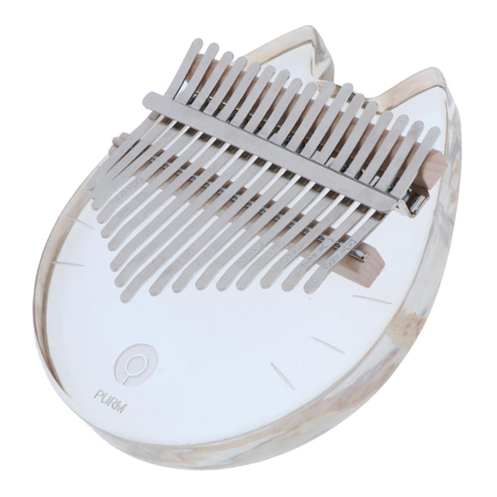 Kalimba 17 touches en acryliqu - Musical Instrument For Beginners avis et prix